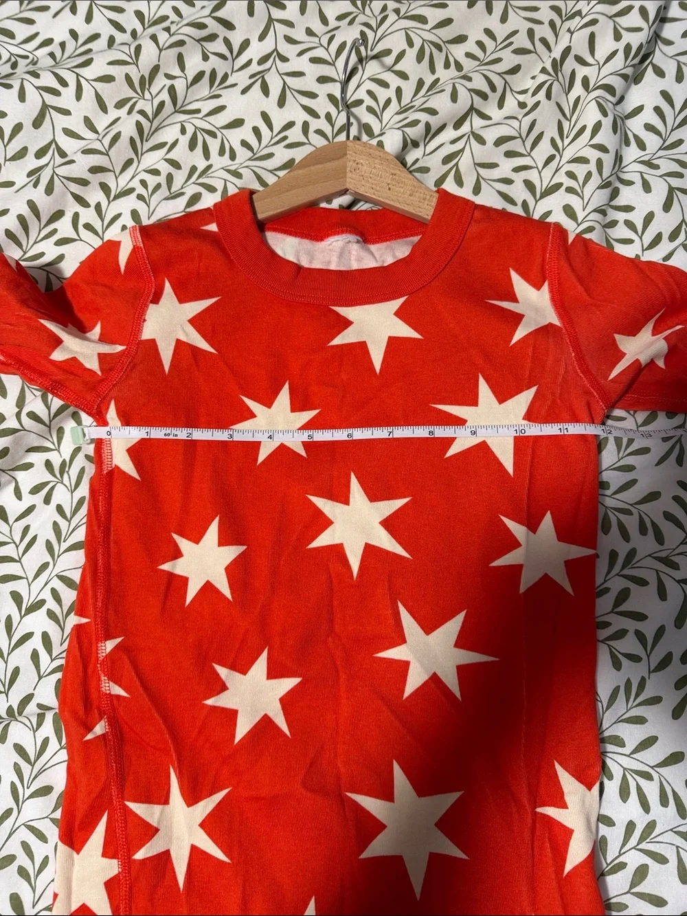Hanna Andersson Red Star Short Pajama Set